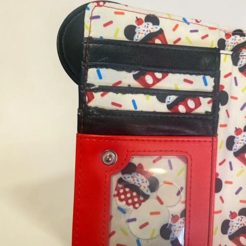 Red Bow Minnie-Inspired Women’s Wallet